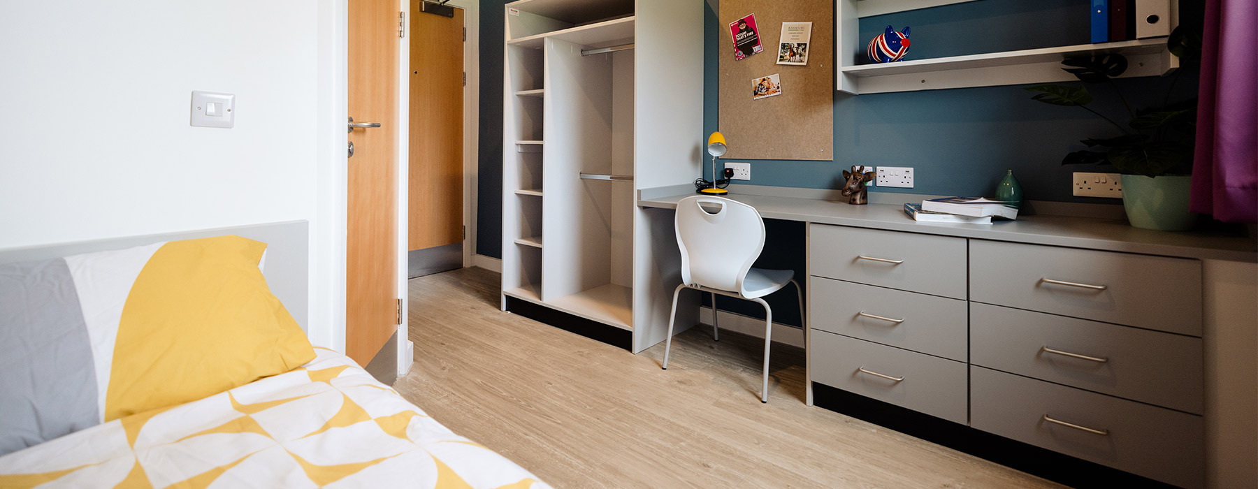 Ensuite bedroom at Riseholme College