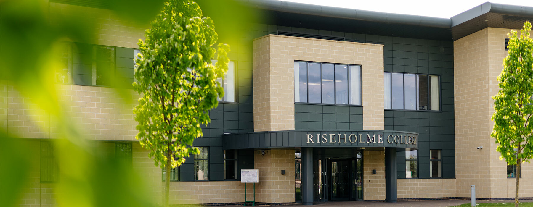 Outside Riseholme College main building